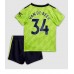 Cheap Manchester United Donny van de Beek #34 Third Football Kit Children 2022-23 Short Sleeve (+ pants)